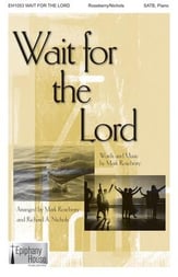 Wait for the Lord SATB choral sheet music cover